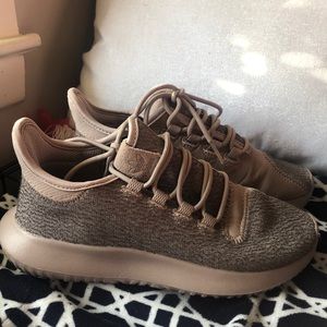 Blush/Nude Adidas Tubulars like new size 5.5 - 6